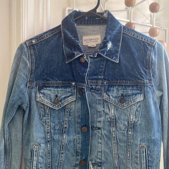 Ralph Lauren - Denim & Supply Y2K Style Denim Jean Jacket - Blue - S - Picture 2 of 12